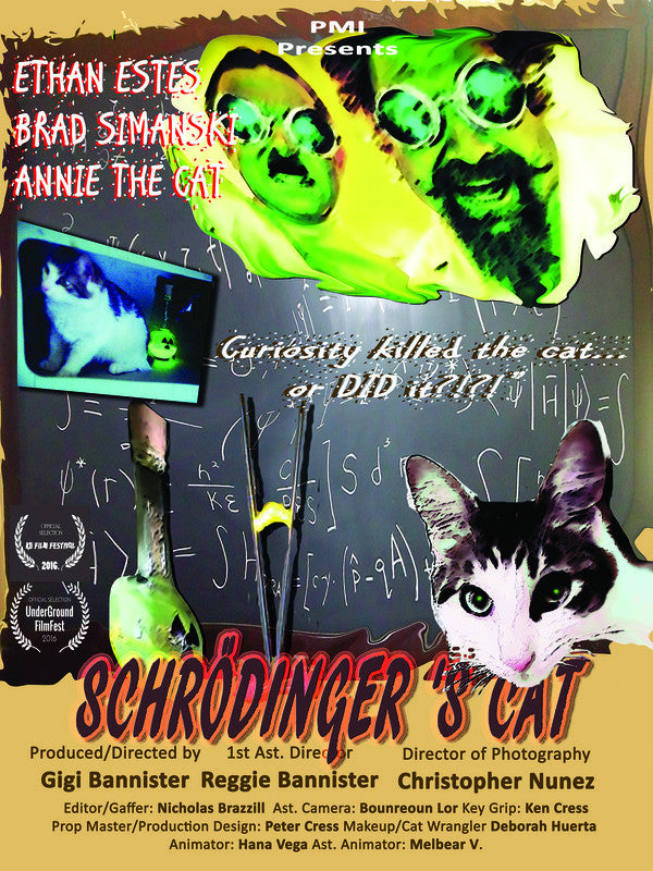 Schrodinger's Cat - Laminated Poster